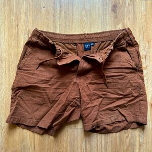 GAP 6” linen shorts